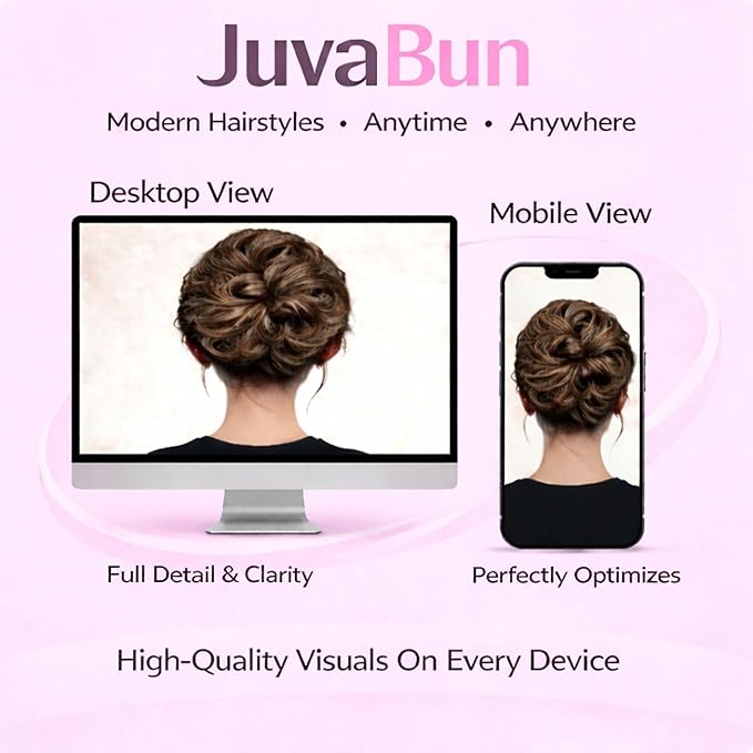 Juvabun Messy Bun 2.0 Reddish Blonde Hair Bun Extension Soft Messy Bun Scrunchie Washable Lightweight for Women Updos