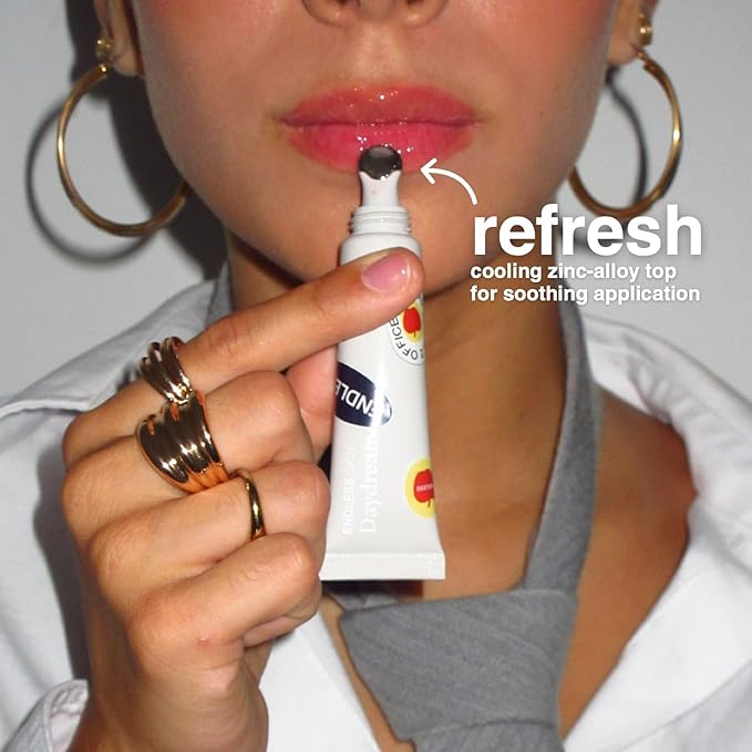Endless Skin - Daydream - Natural Vanilla Flavor Lip Balm with Jojoba Oil, Hyaluronic Acid and Squalane - Ultra Glossy Finish that Nourishes and Hydrates Your Lips - Vegan and Paraben Free - 15ml