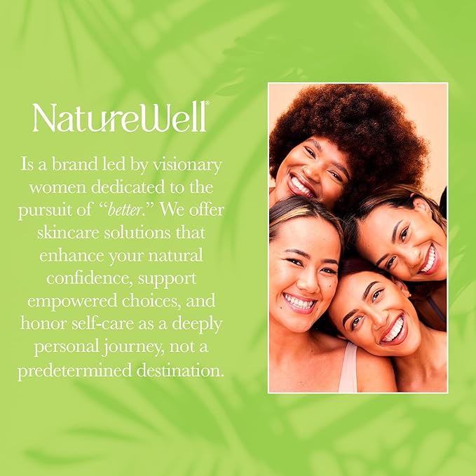NATURE WELL Dreamy Radiating & Cleansing Body Wash, Infused With Aloe Juice, Squalane, White Peony Extract, Scented With Sweet Mandarin, Bergamot, Vanilla Orchid & Pink Sugar, 13 Fl Oz