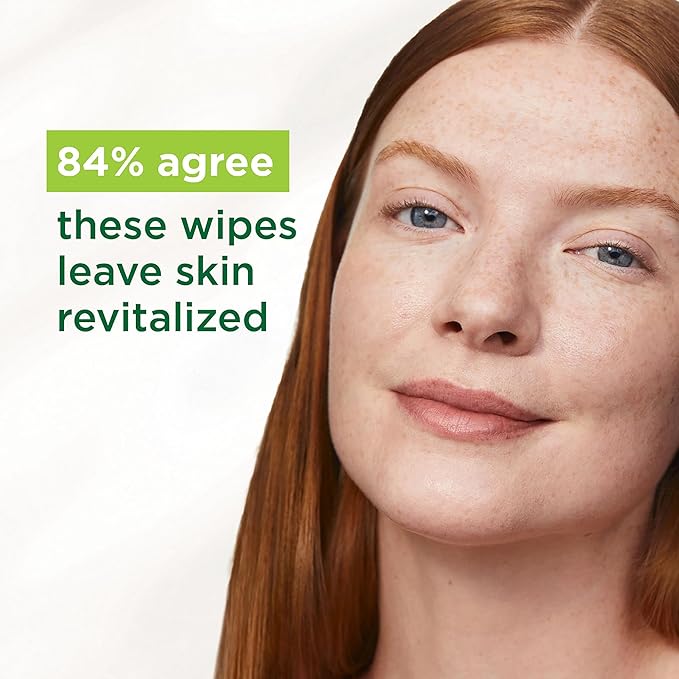 Simple Kind To Skin Cleansing Makeup Remover Wipes - Vegan Facial Cleanser Wipes with Vitamin B5 and E - Removes Waterproof Makeup - 6 pc