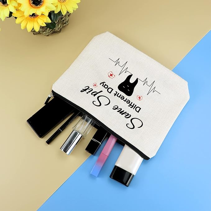 Funny Dentist Gift Makeup Bag for Women Dental Hygienist Future Dentist Gift Dental Student Graduation Gifts Cosmetics Bag Appreciation Christmas Birthday Gifts for Dentists Assistant