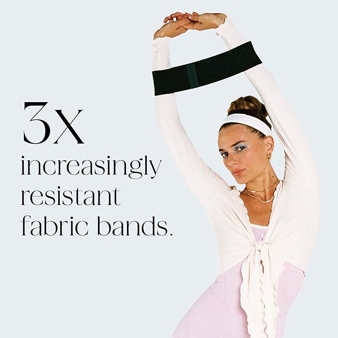 Bala Booty Bands Resistance Bands for Women & Men - Elastic Exercise Bands for Working Out - Wrist, Ankle, Legs & Booty Bands - Workout Resistance Bands for Yoga, Pilates, Strength Training