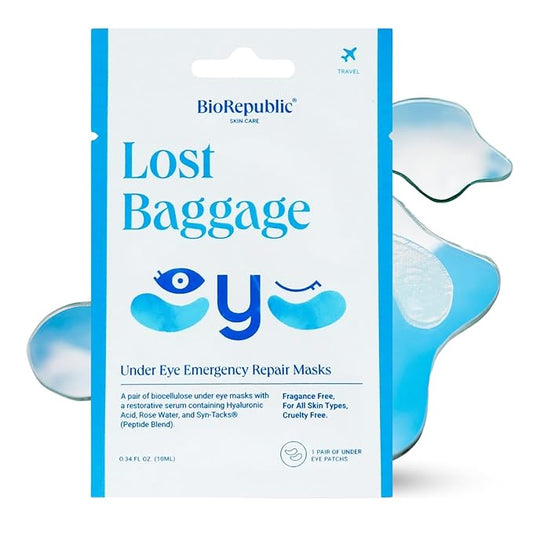 Biorepublic lost baggage under eye