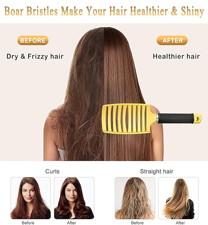 KTKUDY Detangling Brush Getting Knots