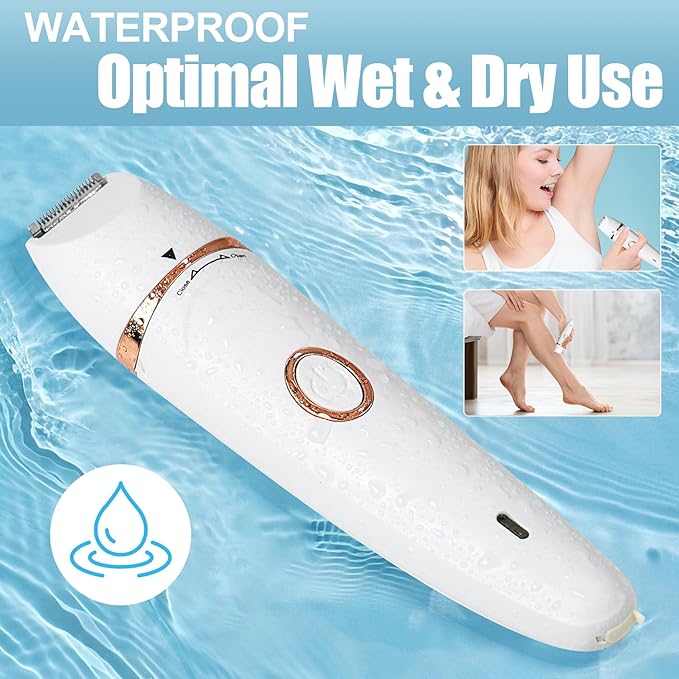 Women's Facial Hair Removal Device Gentle epilator for Sensitive Skin, Portable Facial/Bikini Area/Underarm/arm/Leg Hair Removal Device, Delivers Long-Lasting Smoothness and Comfort for Home use.