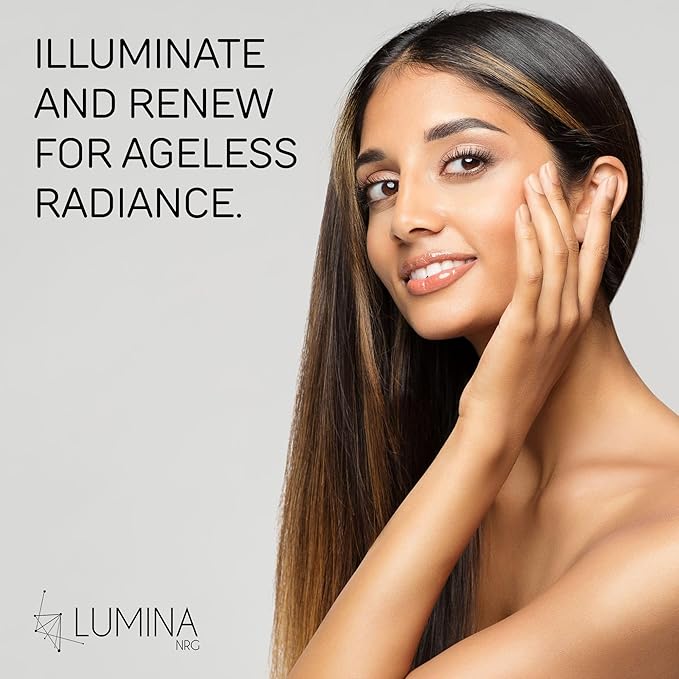 Lumina NRG Triple Face & Caffeine Eye Serum - Firming & Smoothing with Vitamin C & Coffee Arabica - Lift & Minimize Fine Lines & Wrinkles for Radiant Skin