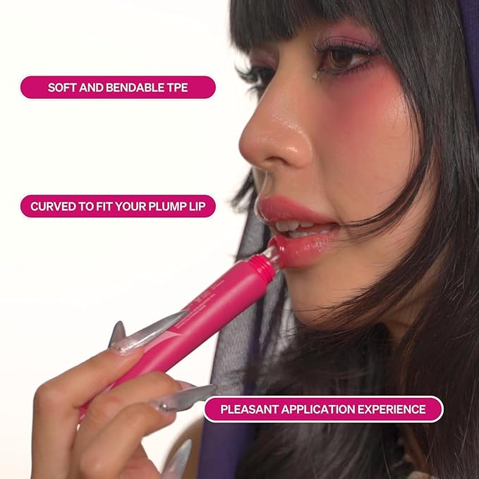 KNEMO LipLock Jelly Serum, Korean Skincare for Dry Lips, Long-Lasting, Hydrating, Plumping, Glossy Mask with Rose PDRN, Carrot Collagen, Pillow Peptide, Moisturizing Tinted Lip Balm. (Grape Crush)