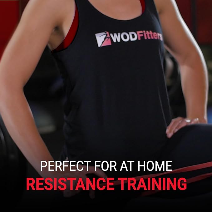 WODFitters Pro Series Pull-Up Assistance Bands – Premium Resistance Loop Bands for Assisted Pull Ups, Muscle Ups, Strength Training & Mobility – Durable Bands for Functional Fitness