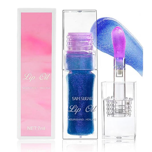 Bossup Color Changing Lip Oil，Magic Color Changing Lip