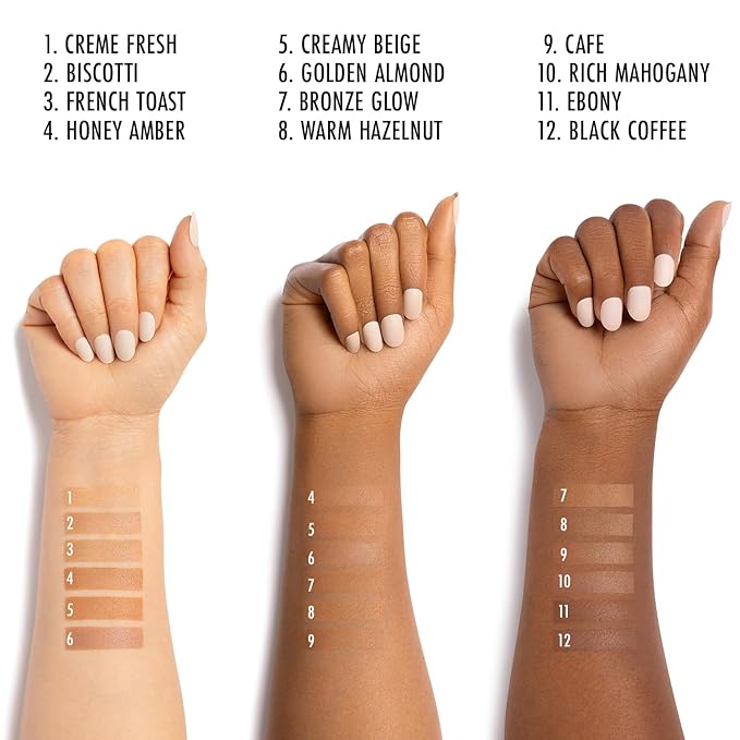 Black Radiance Natural Matte Foundation Powder, Minimizes Shine, Golden Almond