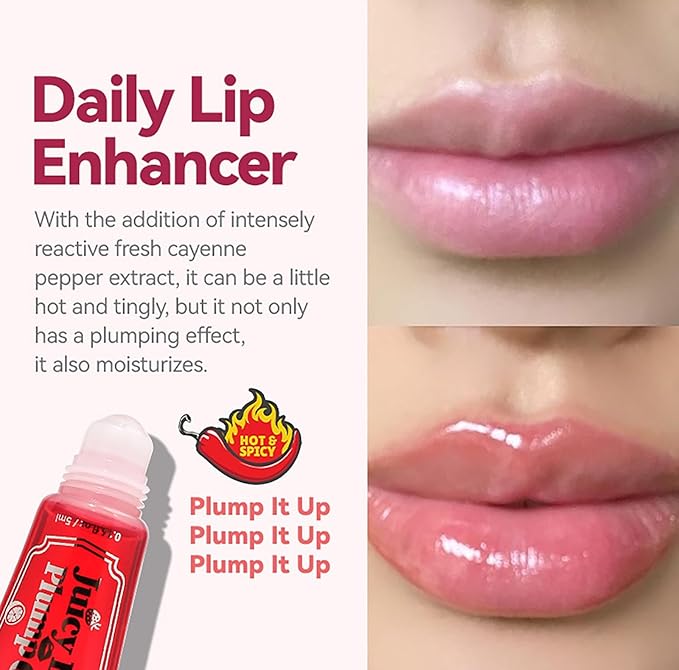 Roll On Plumping Lip Oil Lips