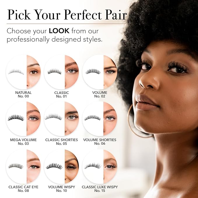 Pro Lash SoftWear Mini Lash Clusters Kit - Seamless, Lightweight Lashes - 7-Day Cluster Eyelash Extensions - False Eyelashes Plus Adhesive and Tweezers - Volume Luxe XL No. 12 Black
