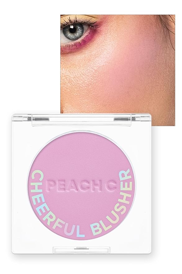 Cheerful Blusher | Lavender Purple Blush for Cheeks (05 Mulberryful) 14 Oz