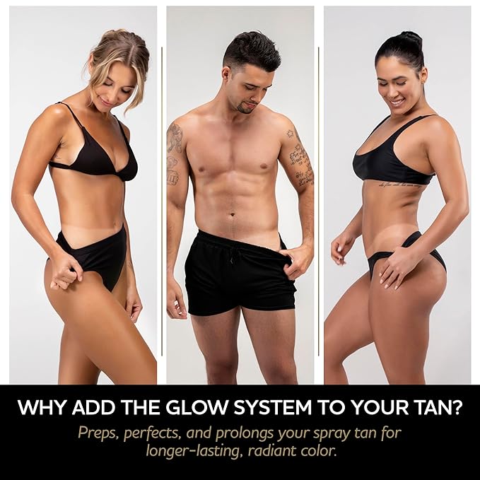Norvell Glow System Pre-Tan Enhancing Primer, 8.5 fl oz – Prep Your Skin with Pre-Tanning Lotion to Extend Your Glow and Intensify Your Spray Tan – For Best Results Use the Glow System