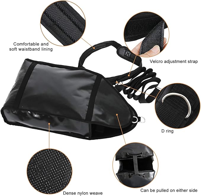 Begonia.K Adjustable Weight Sled Running Speed Training 4 Weight