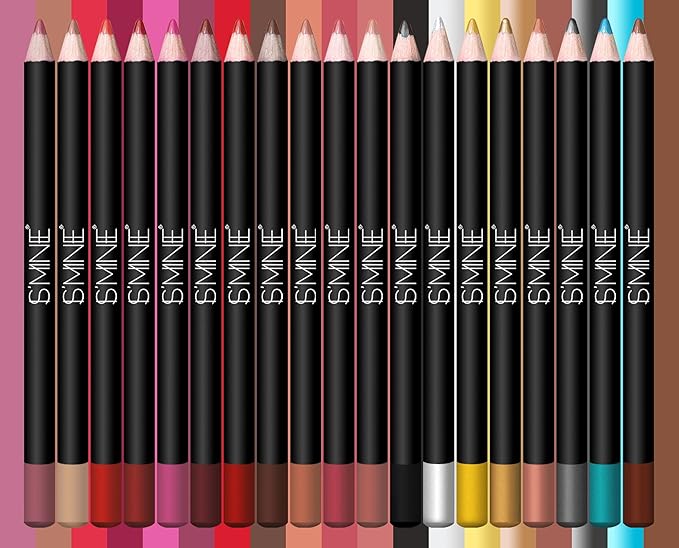 ISMINE One Coffee Light Brown Lip Liner, Professional Matte Lip Pencil Waterproof Long Lasting Smooth Natural Lip Liner (#19)