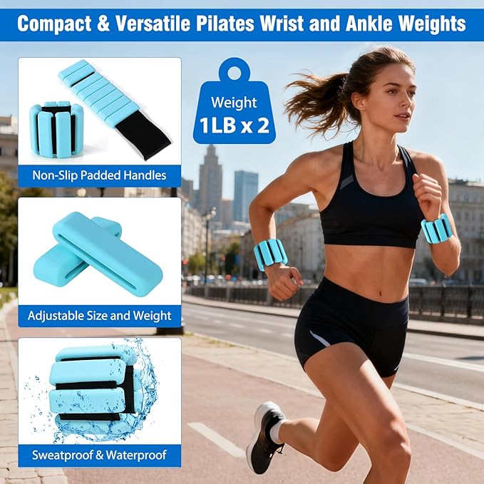 Pilates Ring Set, Pilates Essentials Kit for Home Workouts Women, Yoga Equipment Set with 14 Inch Magic Circle, 9.8” Ball, 5 Resistance Bands, 3 Long Stretch Bands, Core Sliders, Non-slip Socks
