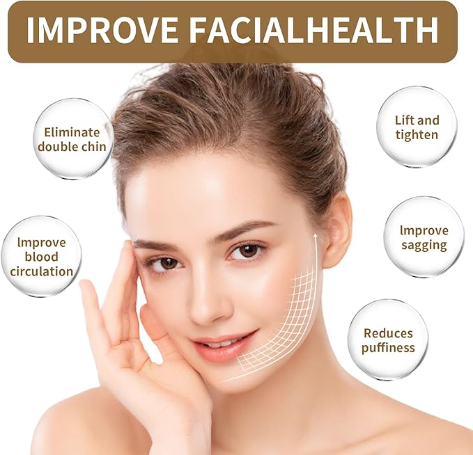 LEPIAOPIAO 2 PCS Lymphatic Contour Face Brush,Lymphatic Drainage Brush,Dry Lymphatic Drainage Massager,Ergonomically Designed to Fit The Skin Precisely