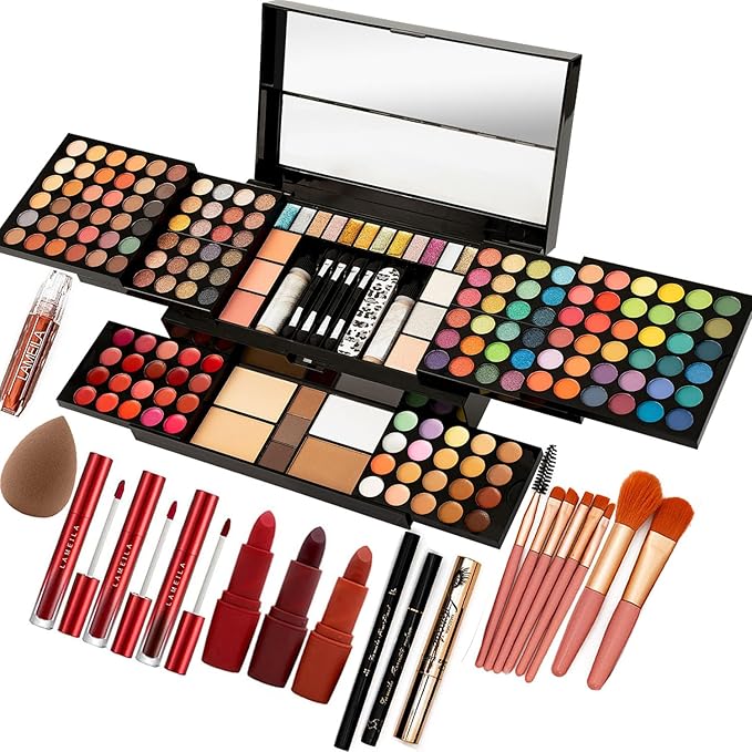 M 187 Colors Professional Makeup Palette - All-in-One