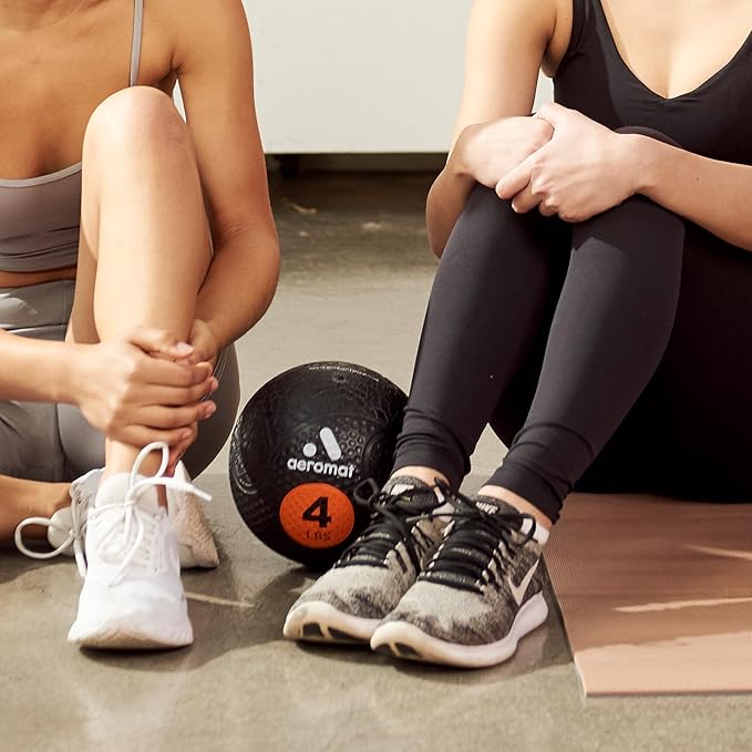Aeromat Medicine Ball: Weighted Medicine Balls for Exercise 2-30lbs -