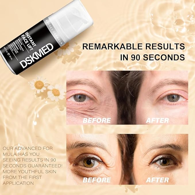Under Eye Bags and Wrinkles-Retinol Eye Cream,Instant Face Lift Cream,Remove Dark Circles, Bags Under Eyes, Fine Lines, Wrinkles and Neck Lines,Firming Delicate Skin