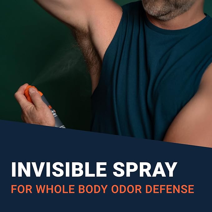 Mando Whole Body Deodorant For Men - Invisible Spray Deodorant - 72 Hour Odor Control - Low Irritation Formula - Aluminum Free, Benzene Free - 3.6 ounce - 3pk - Bourbon Leather, Mt Fuji, Pro Sport