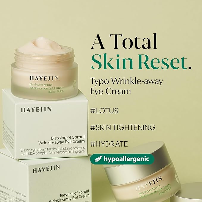 Blessing of sprout wrinkle-away eye