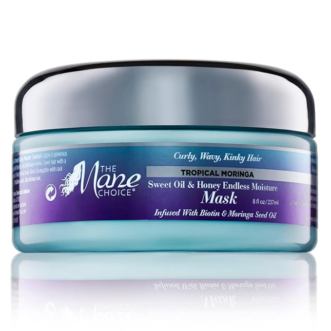 The Mane Choice Tropical Moringa Sweet Oil & Honey Endless Moisture Mask, 8 Ounce