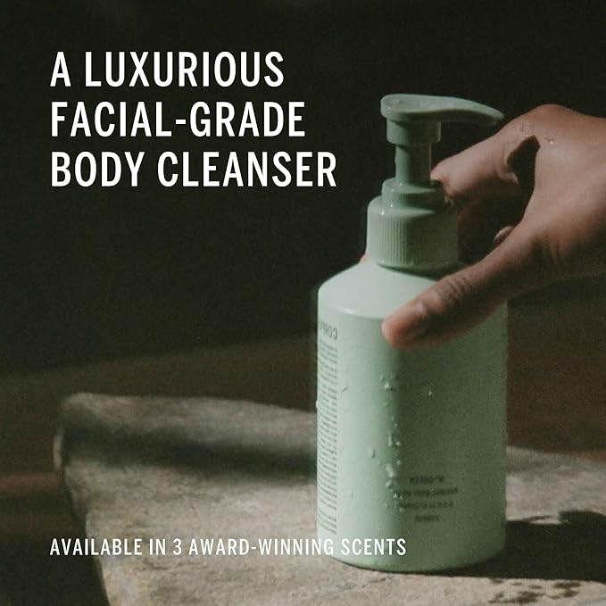 Corpus - Santalum Body Wash | Moisturizing Plant-Based Cleanser for Women & Men, Skincare-Grade Oils & Botanical Extracts | Sulfate-Free, No Synthetic Fragrance or Parabens (266 ml/ 9 fl oz)