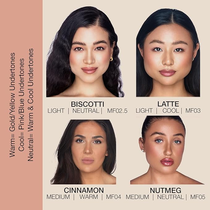 Bellapierre Mineral Foundation SPF 15 – Loose Powder Foundation, Full Coverage Mineral Makeup with Matte Finish – Vegan, Cruelty Free, Hypoallergenic, Oil & Talc Free – 0.32 oz - Nutmeg