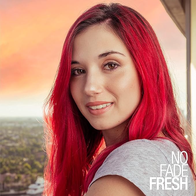 NO FADE FRESH Red Color