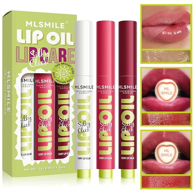 3 Colors Fat Lip Oil Click