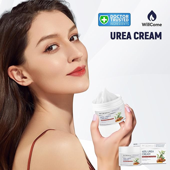 Urea Cream 40 Percent for Feet Maximum Strength Plus Salicylic Acid 2%,Foot Cream for Dry Cracked Heels Feet Hands, Foot Callus Remover Gel,Urea Foot Repair Lotion,Health Care for Women&Men,150g