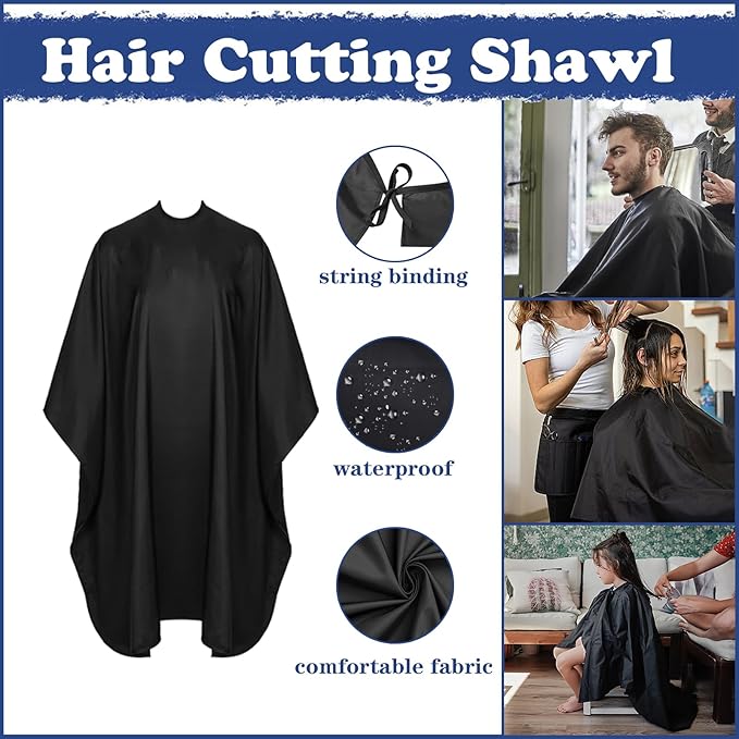 Hair Cutting Scissors Kit,27PCS Professional Stainless-Steel Sharp Barber Professional Hairdressing Shears Set with 6.5 Inch Cutting Scissors,Thinning Shears for Man Woman Adults Kids Home Salon