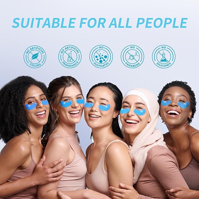 Onespring Eye Masks, Under Eye Patches for Puffiness, Retinol Collagen Eye Gel Pads, Reduce Wrinkles, Eye Bags & Dark circles - Face Mask Skincare, Anti Aging & Moisturizer, 24 Pairs