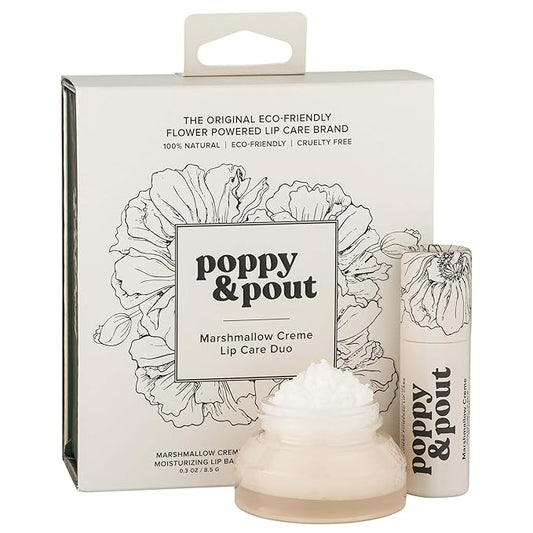 Poppy & Pout Lip Care Set (Marshmallow