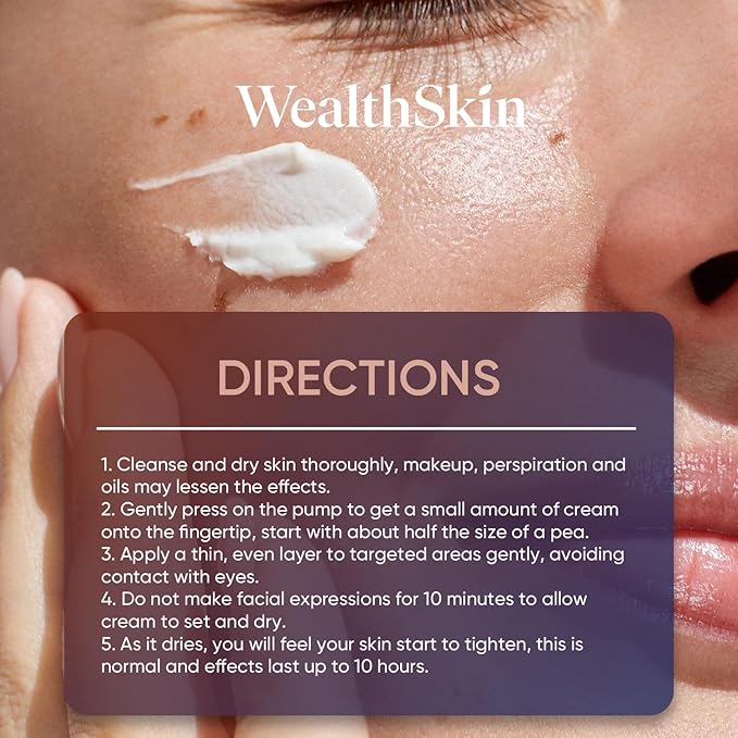 Instant Rapid Wrinkle Eye Cream: Temporary Effects Firm & Lift Under Eye Bags and Reduction Puffiness and Remover Dark Circles - 60 Second Tightener 30mL
