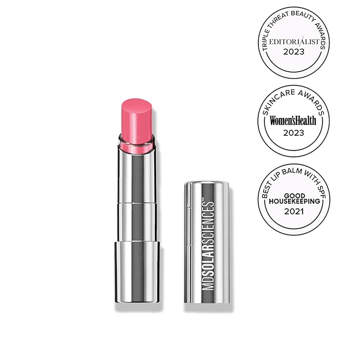 MDSolarSciences Tinted Sheer Lip Balm SPF 30 | Hydrating Lip Sunscreen | Shea Butter, Jojoba & Avocado Oils | Moisturizing, Vegan, & Clean| 0.15 oz, Dream