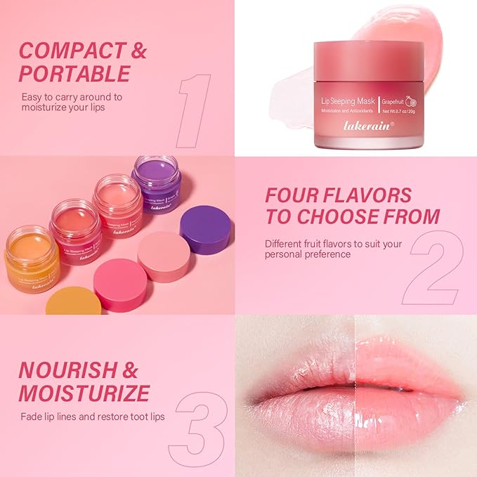 Lip Mask Sleeping,Nourish Hydrate Lip Mask,Lip