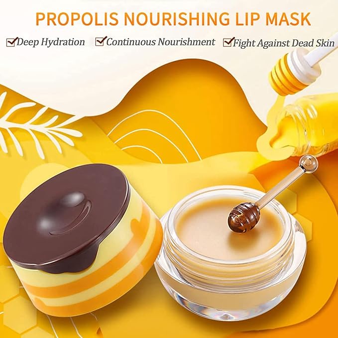 Honey Lip Balm Pot, Honey Lip Exfoliator