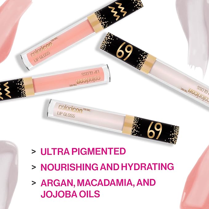 wet n wild Color Icon Lip Gloss Gemini (Pack of 2)