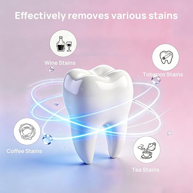 Teeth Whitening Strips 7-Day Treatment (14 Strips) - Enamel Safety Whitening Strips Gently and Effectively Remove Tooth Stains, Transparent Strips for Teeth Whitening,Restoring Confident Smile