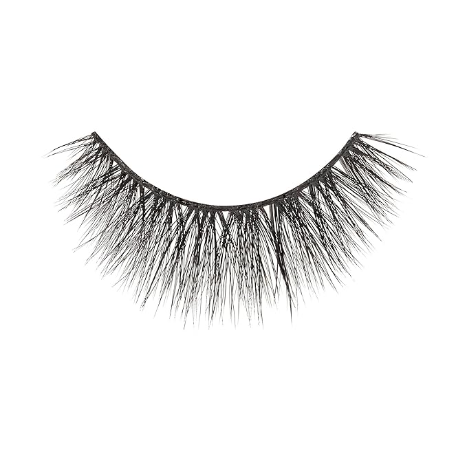 KISS Triple Push-Up, False Eyelashes, 'Babydoll', 12mm-14mm, Includes 4 pairs of false eyelashes, Easy to Apply, Reusable Lash Clusters