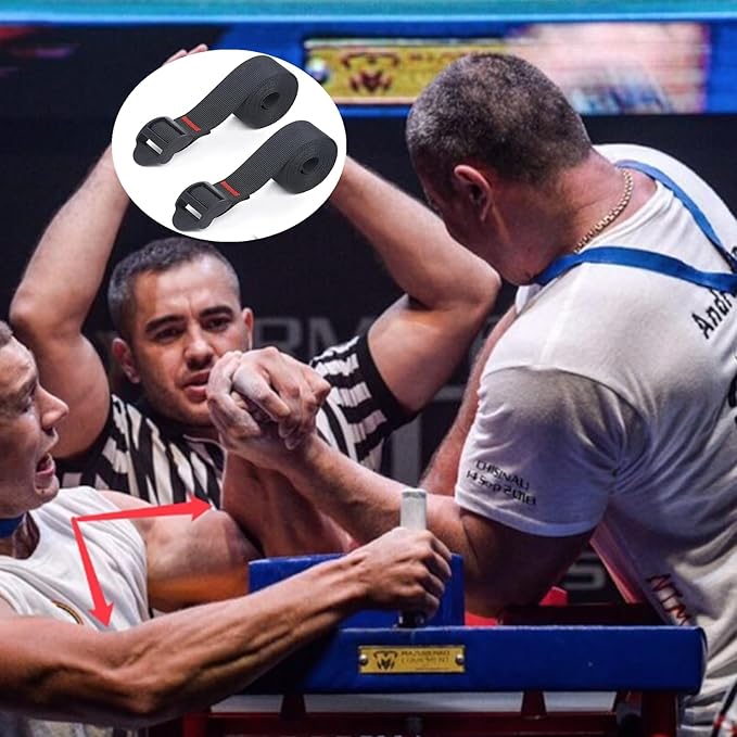 2 Pcs Wrestling Belt Arm Wrestling Competition Match