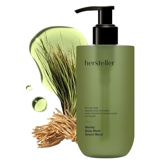 Hersteller Nearby Scented Vegan Body Wash 10.1 fl oz Moisturizing Soothing Cleanser for Dry Skin Desert Wood