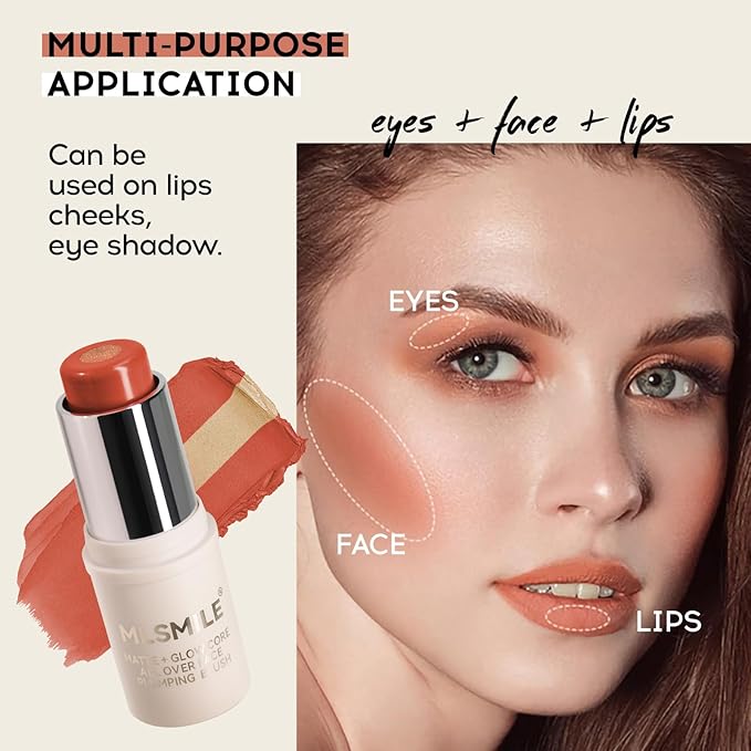 Cream Blush, Jelly Blush, Beauty Blush Makeup Sticks, Stick #07