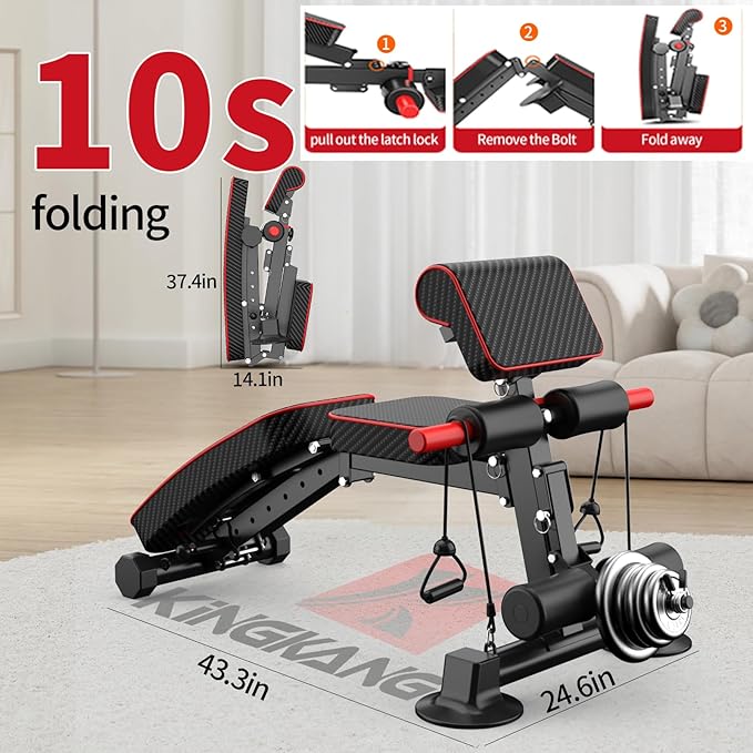 Adjustable Weight Bench 500LBS