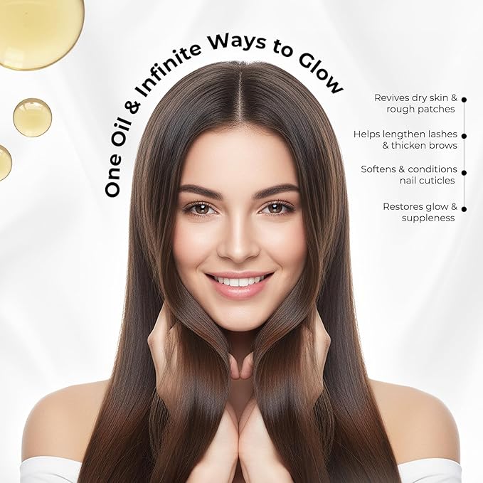 Castor Oil | 100% Pure Cold Pressed | Hexane-Free | Non-Comedogenic | Strengthens Hair, Brows & Lashes | Deeply Nourishes Skin | 2 fl oz / 59ml