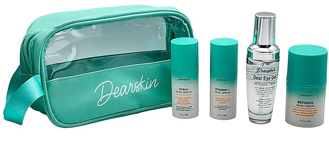 Anti-Aging Skincare Gift Set with Travel
