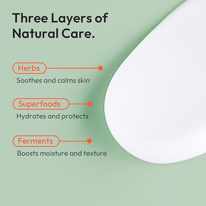 HBD Soothing & Firming Face Moisturizer with Niacinamide & Adenosine – Korean Anti-Wrinkle & Hydrating Cream – Lightweight, Sensitive Skin Safe, 1.69 Fl Oz
